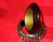 Lucite Bangle Bracelet