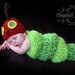The Very Hungry Caterpillar Crochet Pattern