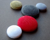 Magnets, Corduroy color block fridge magnets