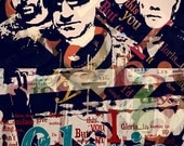 Poster U2 music print Gloria - u2 the song   Handmade Wall Decor giclee large print