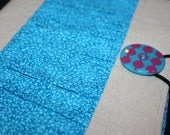 Notepad Notebook Clutch - Totally Turquoise
