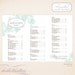 Reception Seating Chart - Printable DIY Design