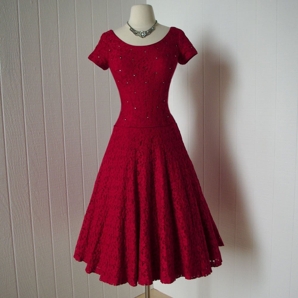 1940S Vintage Dress