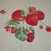 Vintage WILENDUR Tablecloth Red Ripe Strawberries Yummy