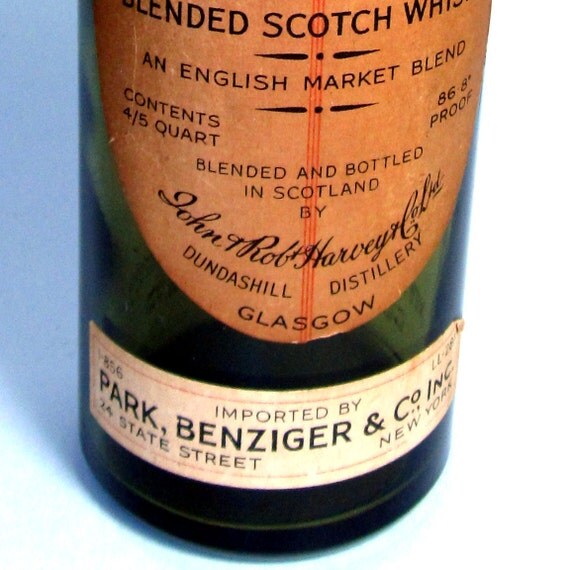 Vintage Harvey's Special Blended Scotch Whisky by VintageRerun