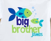 big brother t shirt - funky fish sea ocean life tee