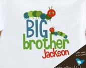 big brother shirt - very hungry caterpillar tshirt