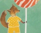 Candy day -print