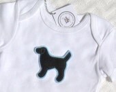 Black Lab Bodysuit - Little Lab Lover (It's a Son)