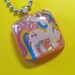 Princess Unicorn - resin pendant