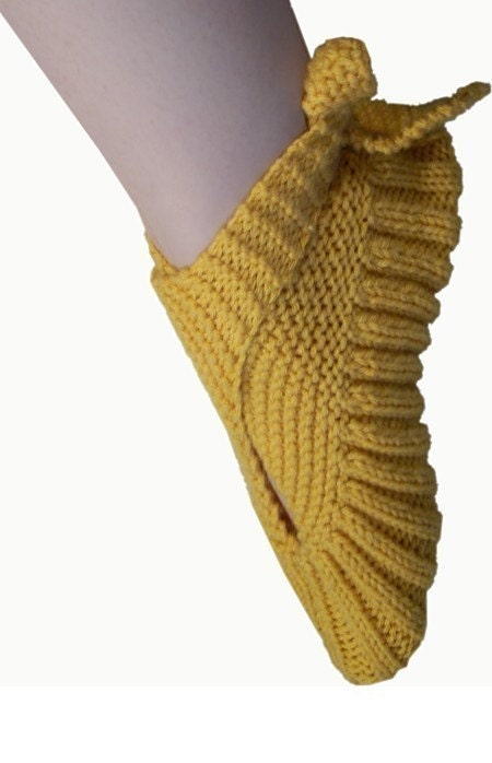 Free knitting loom patterns. Slippers that are easy to make