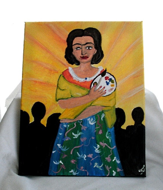 Frida Kahlo Patron Saint of the imperfect dreamer artist