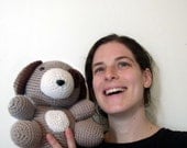 Amigurumi PATTERN: Crochet Dog -pdf-
