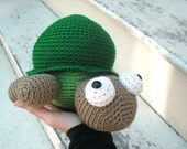 Amigurumi PATTERN: Crochet Turtle -pdf-