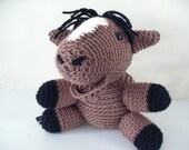 Amigurumi PATTERN: Crochet Horse -pdf-
