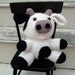 Amigurumi PATTERN: Crochet Cow -pdf-