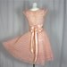 Vintage 50s Take My Breath Away Pink Prom Dress, Sz S