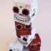 Sugar skulls Printable Paper Craft PDF