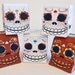 Sugar skulls Printable Paper Craft PDF