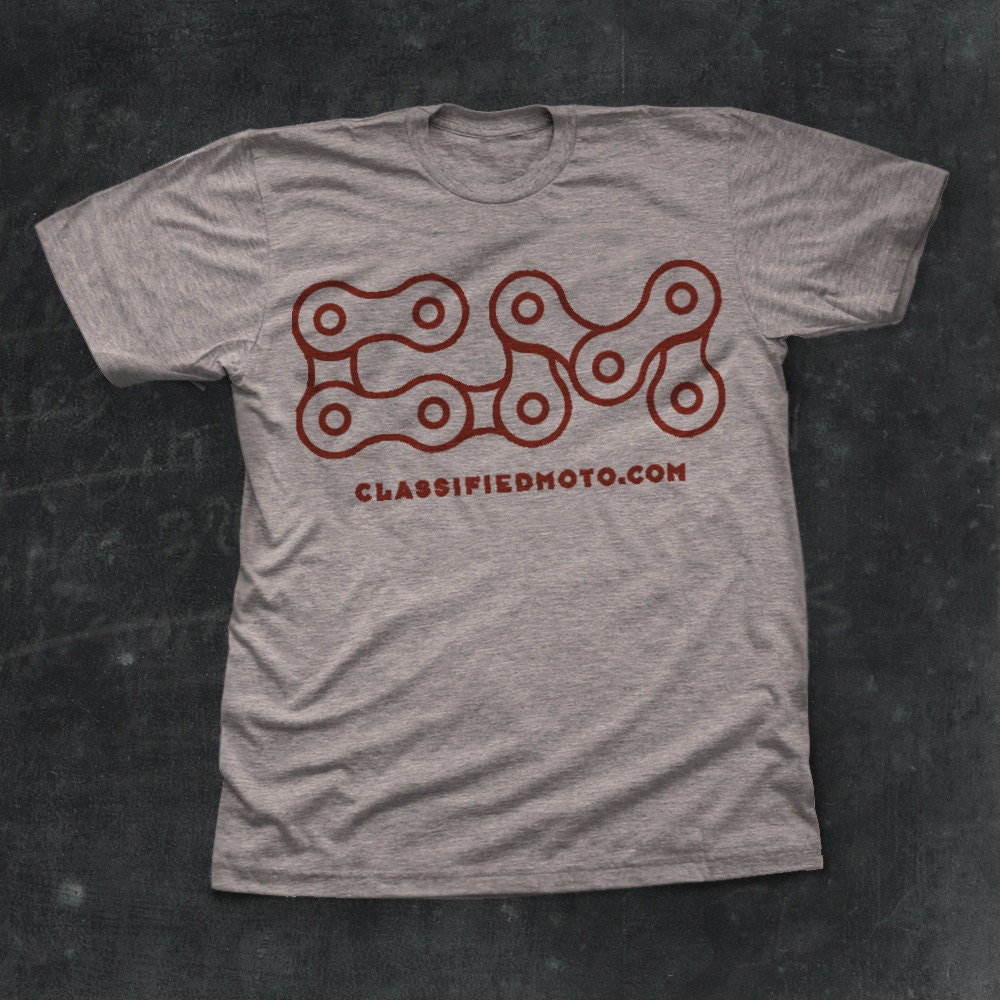 Motorcycle Chain Link T Shirt