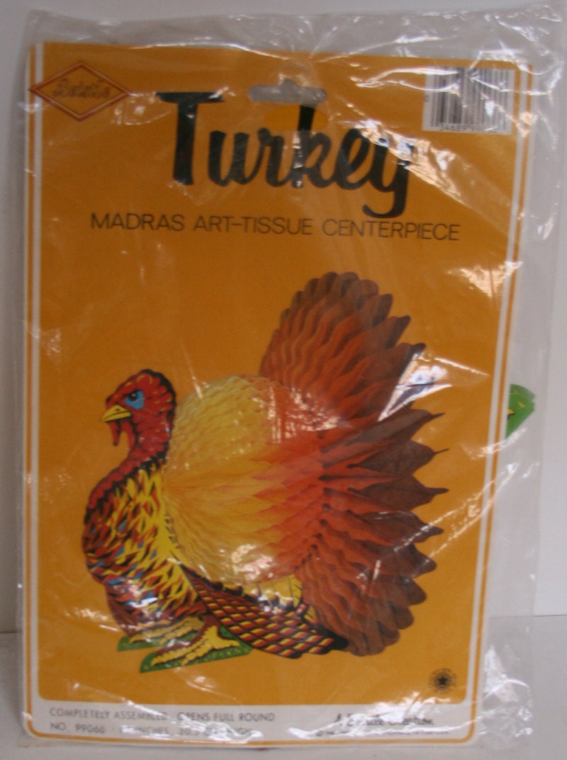Large Beistle Honeycomb Turkey