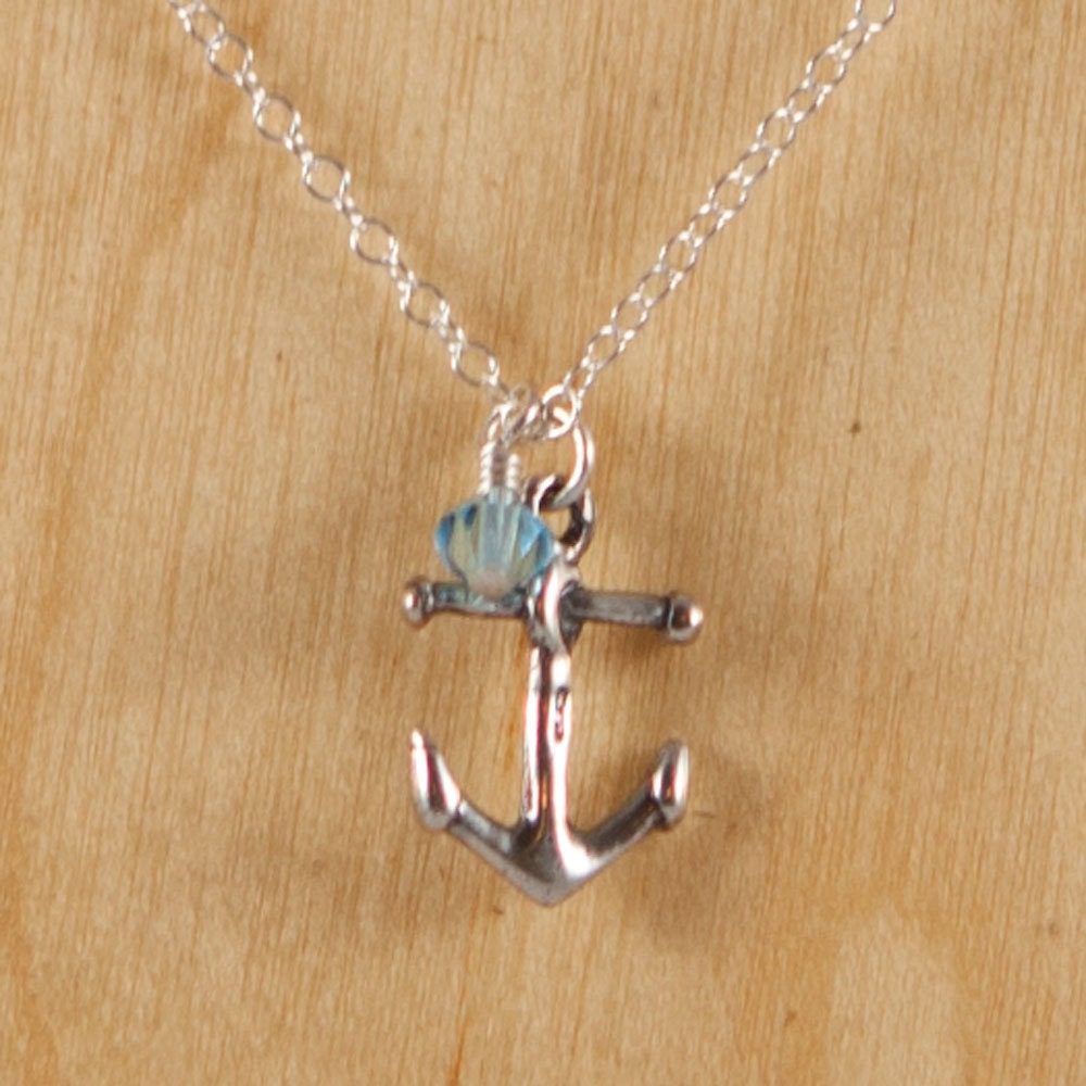 SS Anchor Necklace