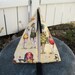 Large Wedge Pouch Best Friends on the Beach