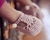 Instant download - Baby Booties Crochet PATTERN (pdf file) - Charlotte Booties