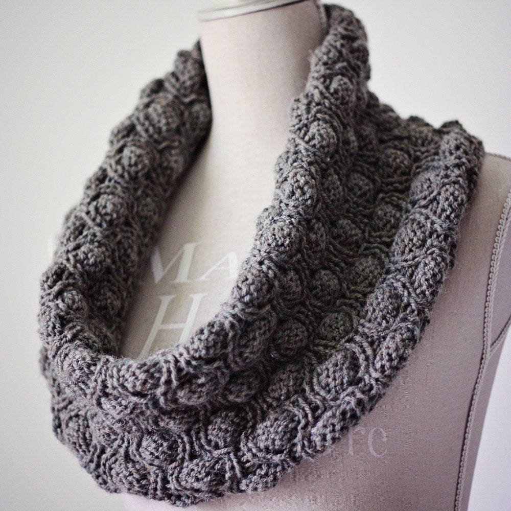 Instant download - Knitting PATTERN (pdf file) - Cocoon Snood
