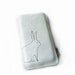 Iphone sleeve rabbit white leather case
