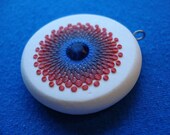 blue fire pendant