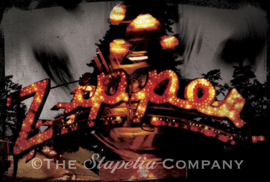 The Zipper Carnival Ride Art Photo