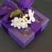 Sexy and Exotic Cimbalom Solid Natural Perfume made with hypnotic Jasmine sambac flower in an Antique Finish Engraved Compact