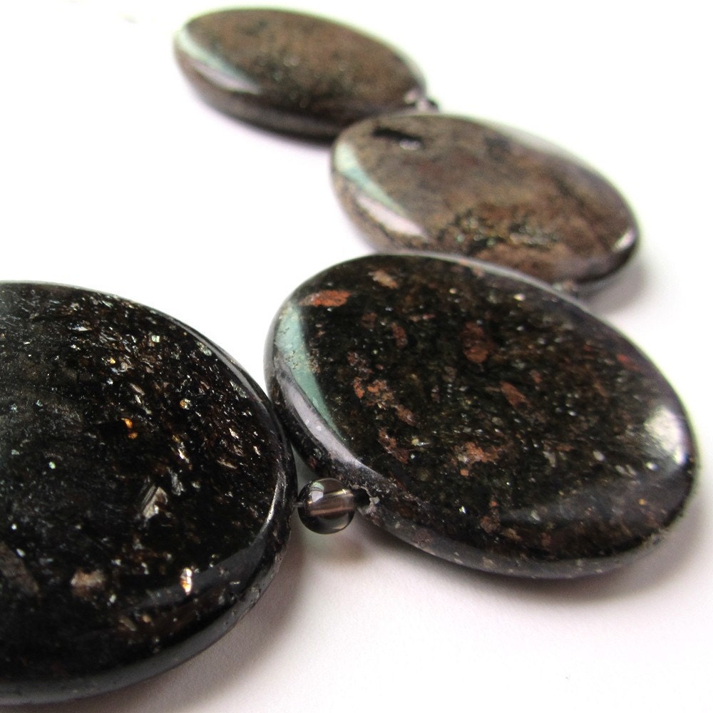 Biotite Bib Necklace
