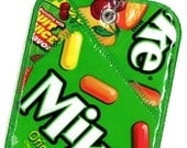 Luggage Tag from Mike & Ike Original Fruit Candy Wrappers