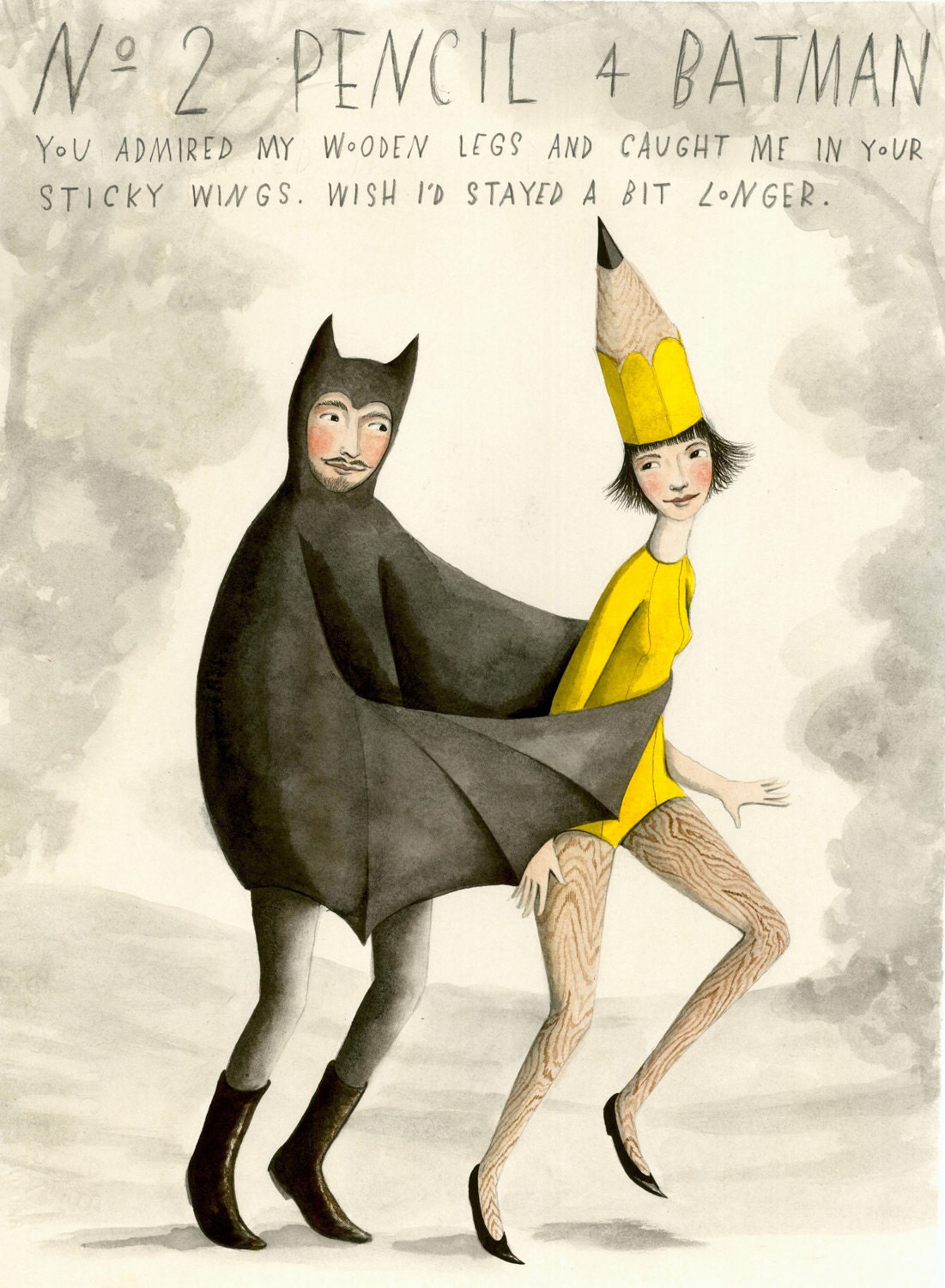 Batman and Pencil