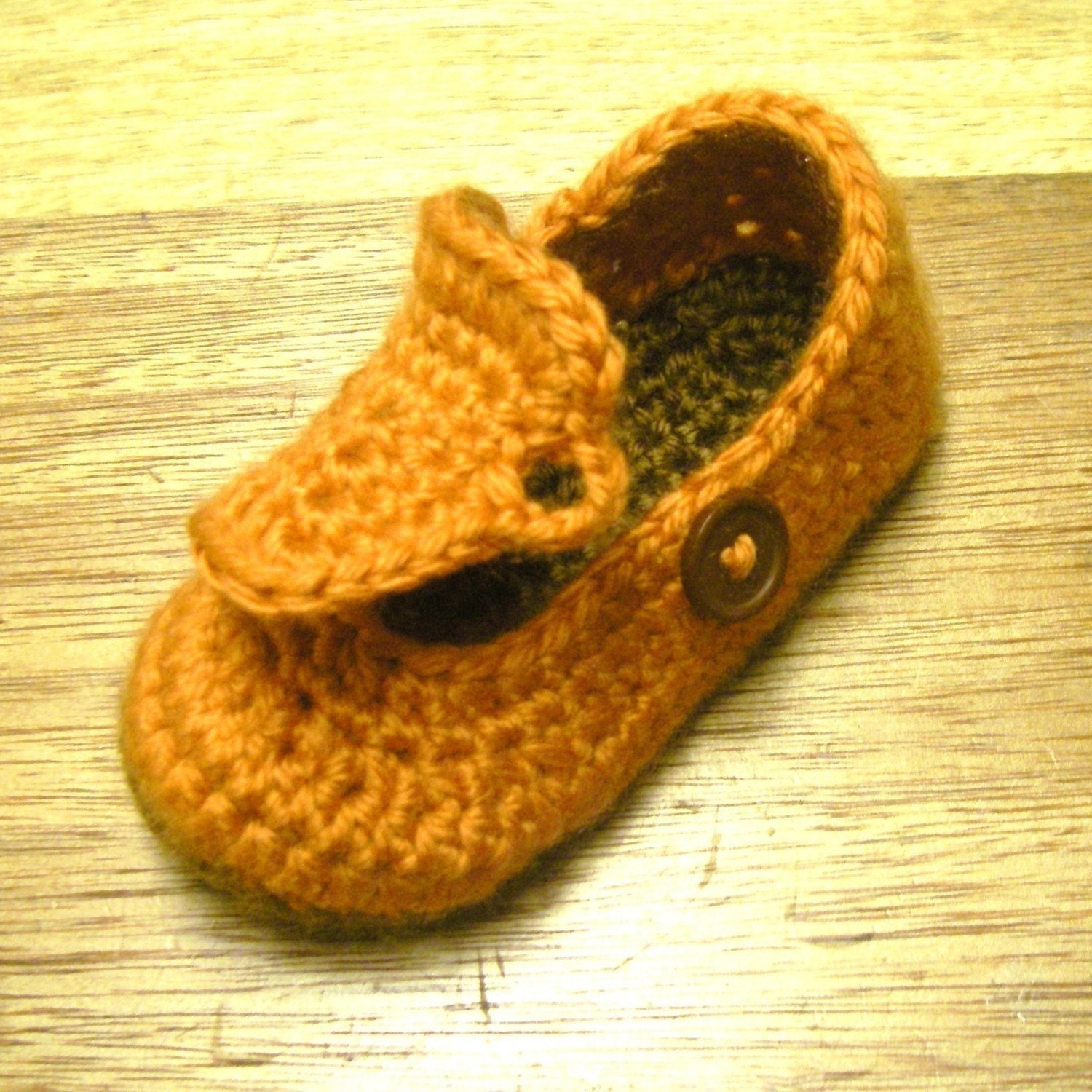 Instant Download - Crochet Pattern - Buccaneer Booties (Newborn to 18 mo.)