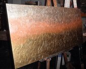 RUSH Original Painting large abstract contemporary art impasto by leearte Carol Lee Art Studio