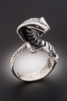 Silver Cobra Ring