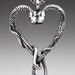 Silver Viper's Valentine Pendant