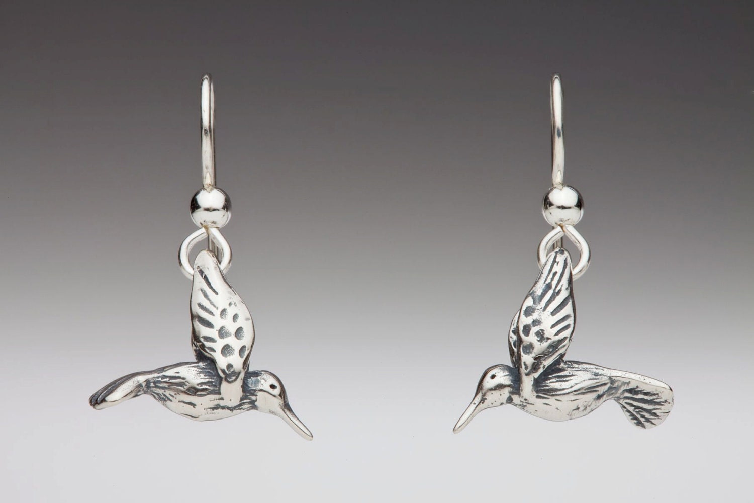 Small Hummingbird Earrings