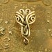 Bronze Arabesque Ear Cuff