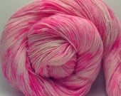 Merino sock yarn - NEW Artisan Sock 3 ply in Berries 'n Cream