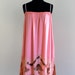 80s Bali Cutwork Cutout Embroidered Resort Boho Hippie Rayon Mini Dress Long Skirt . XS . small . D172