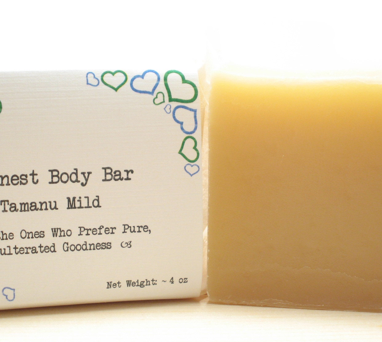 Tamanu Mild Soap - All Natural Earnest Body Soap