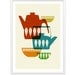 Cathrinholm poster print  Mid Century Modern kitchen art retro vintage home - Vintage Home Cathrineholm 1 - Large 50 x 70cm