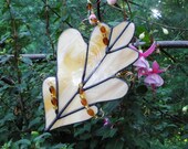 Fall Leaf,stained glass white oak leaf