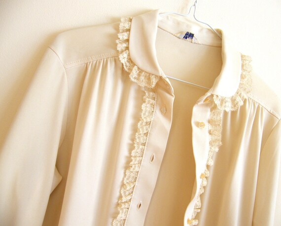 Lace Ruffles blouse