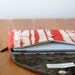 iPad Case Recycled Leather & Cotton Padded Sleeve for Your EReader