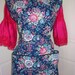 Handmade Vintage Cotton Full Apron Multicolor Floral Cook to Your Hearts Content And Stay Protected